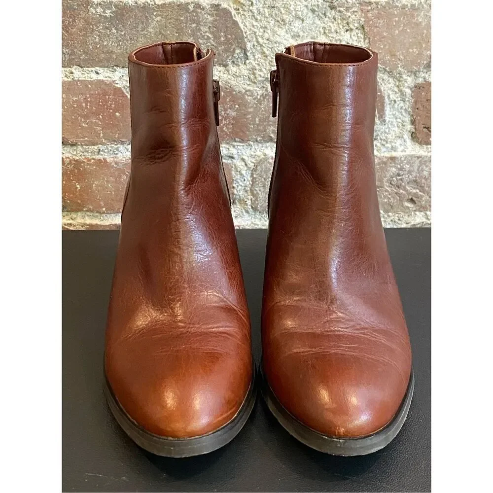 Jizelle Konak Leather Ankle Boots Enzo Angiolini Women’s 5.5m/36